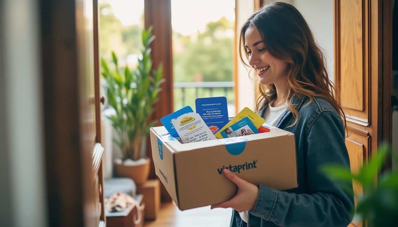 Illustration: Découvrir les codes promo Vistaprint et leurs offres sur les produits