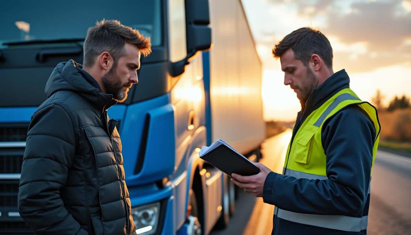 Illustration: Comprendre le cadre légal et les règles générales du transport routier