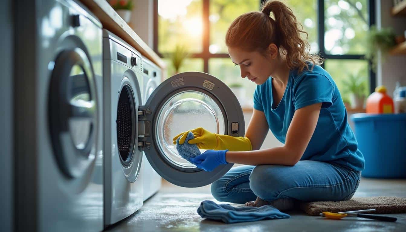 Illustration: Bien préparer sa machine à laver avant le déménagement