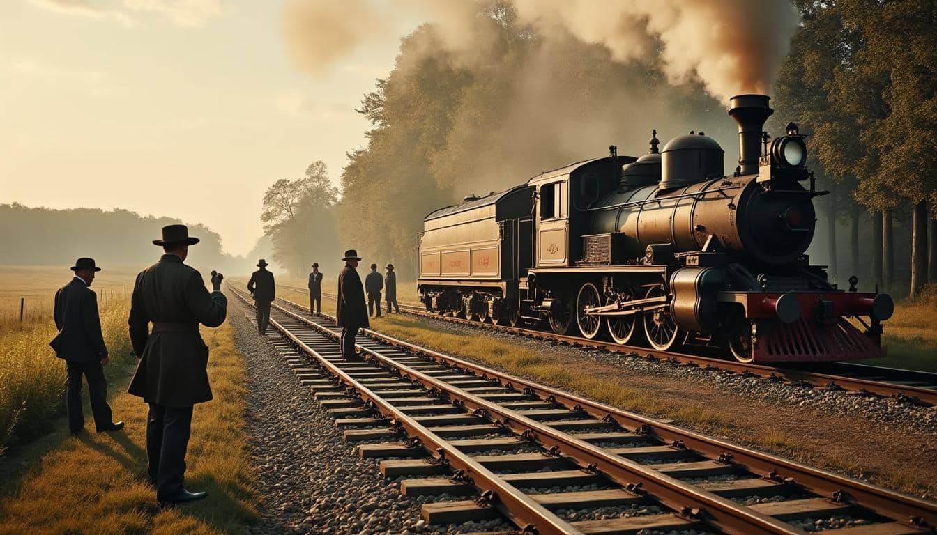 Illustration: Comment est née la toute première ligne de chemin de fer en France ?