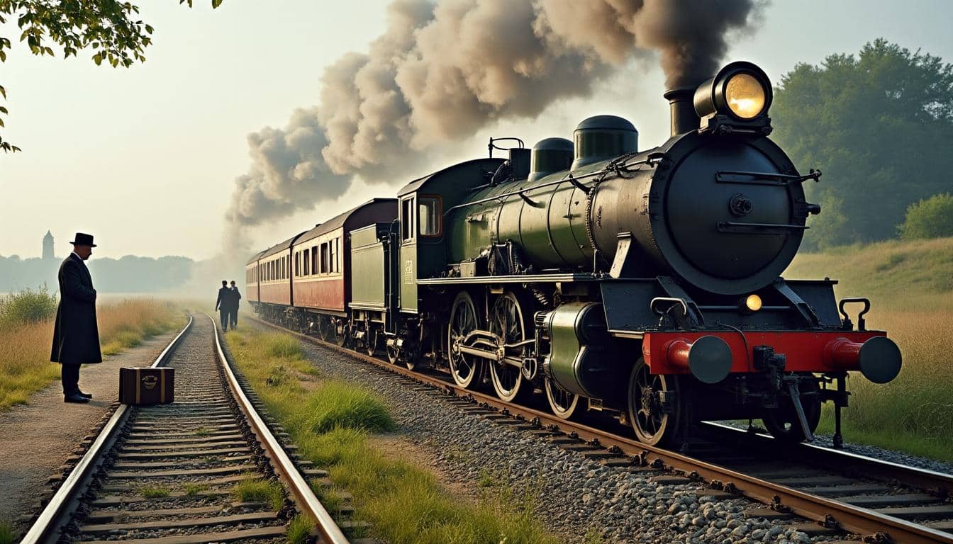 Le premier chemin de fer en France : naissance et impact historique