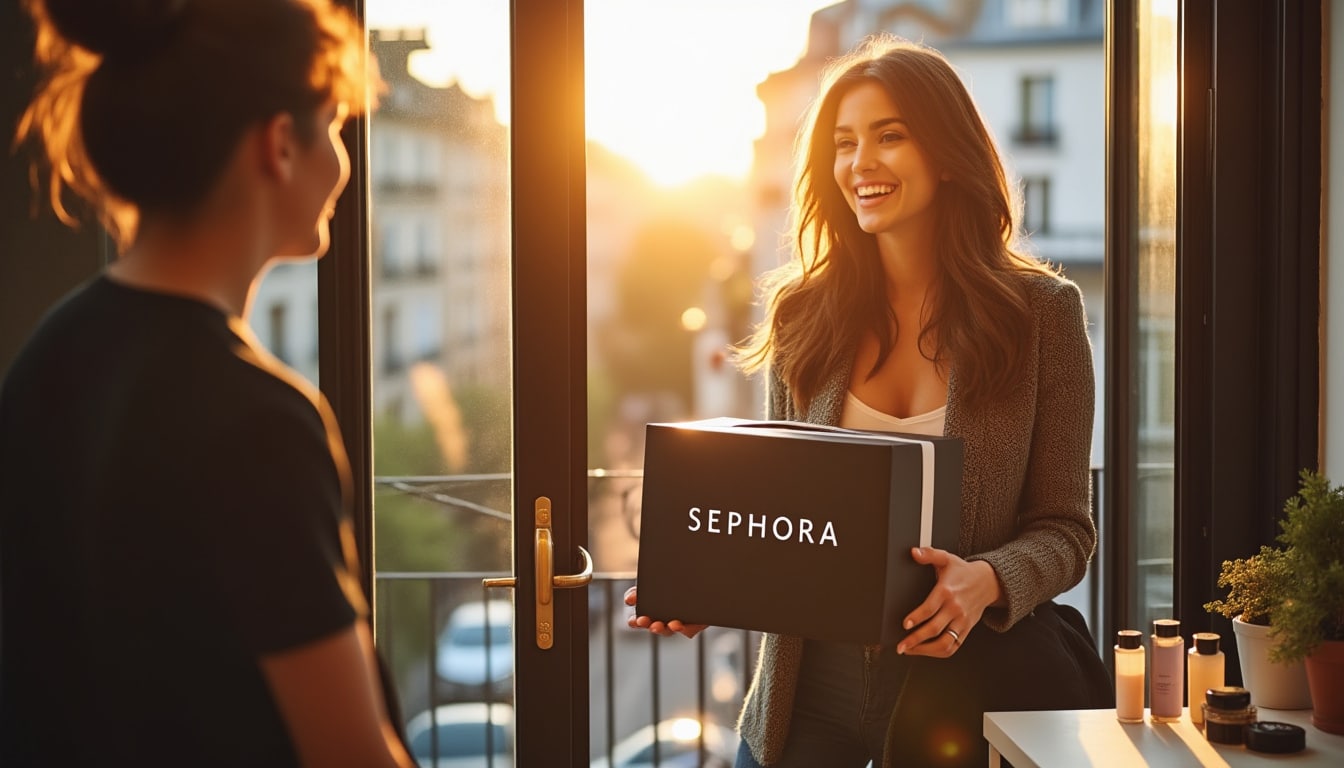 Illustration: Qui est Sephora et comment sa livraison facilite l’accès aux produits de beauté ?