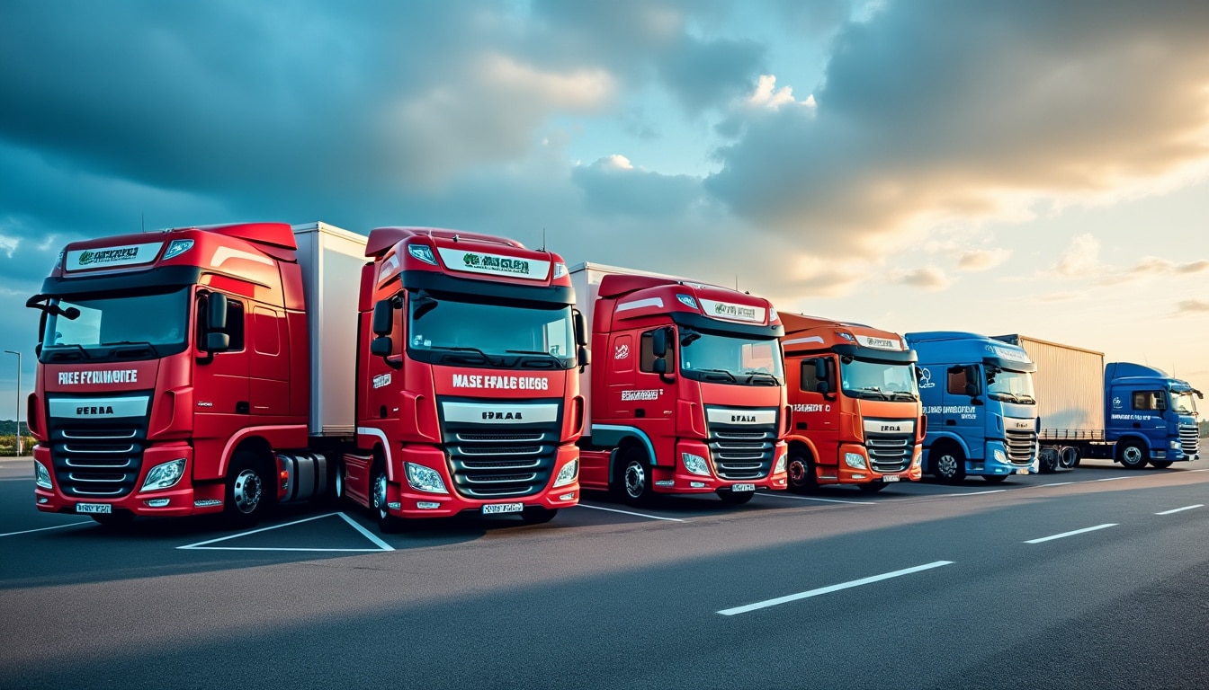 Illustration: Quels types de camions poids lourds peut-on louer à Angers ?