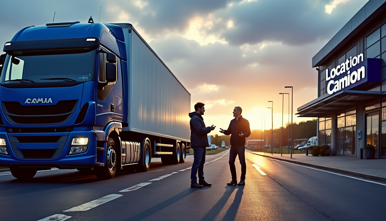 Location de camion poids lourds à Angers : solutions flexibles et adaptées