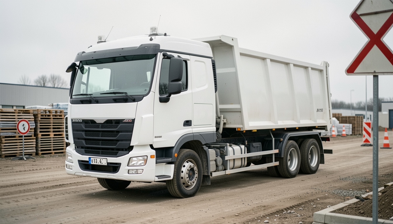 Camion-benne à double cabine : usages et critères