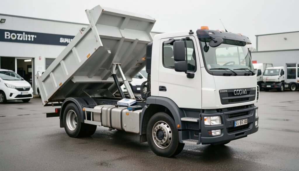 Bien choisir un camion benne d’occasion de 3,5 tonnes