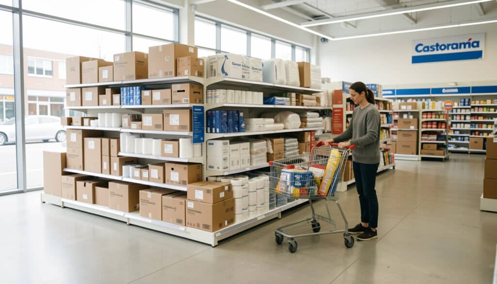 Cartons de déménagement chez Castorama : où les trouver