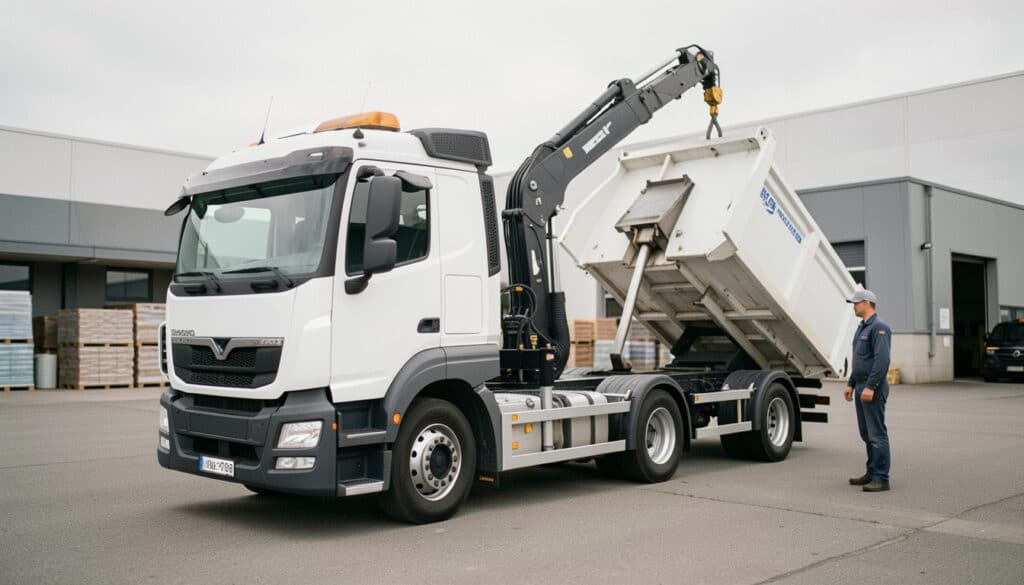 Camion Ampliroll : fonctionnement, usages et avantages