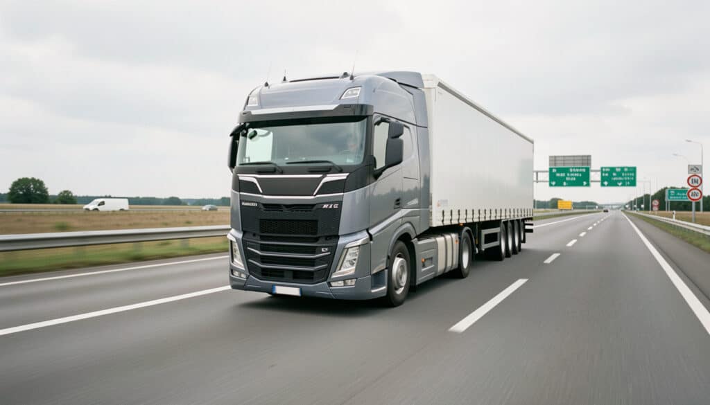 Vitesse des camions sur autoroute : règles et limites
