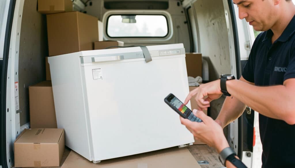 Frigo couché : combien de temps avant de le brancher ?